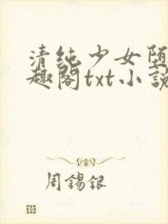 清纯少女堕落笔趣阁txt小说封面