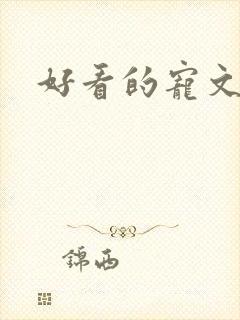 好看的宠文古言