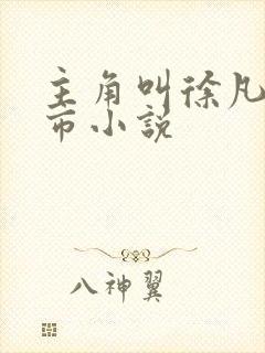 主角叫徐凡的都市小说