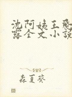 沈阿姨王飞李露露全文小说