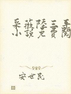 采薇陆三平养父小说免费阅读