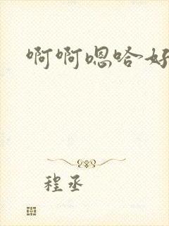 啊啊嗯哈好棒封面