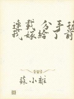 连载 分手后,我嫁给了前男友的小叔