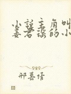 小说主角叫叶楚姜君瑶的小说