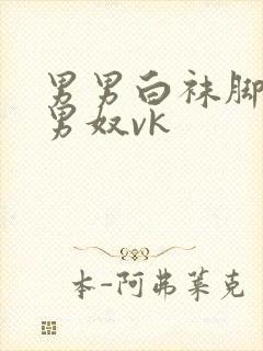 男男白袜脚蹂躏男奴vk封面