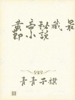 黄帝秘藏最新章节小说