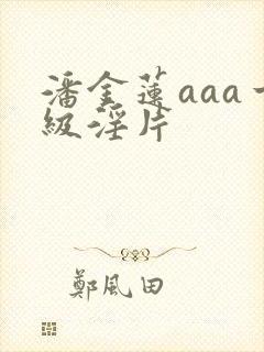 潘金莲aaa一级淫片