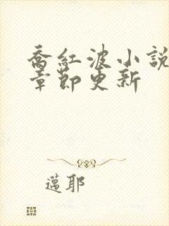 乔红波小说最新章节更新