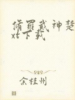 修罗武神楚枫txt下载