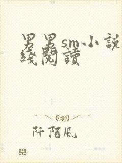男男sm小说在线阅读
