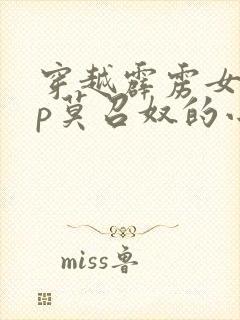 穿越霹雳女主cp莫召奴的小说封面