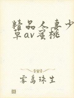 精品人妻少妇嫩草av蜜桃封面