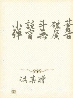 小说斗破苍穹无弹窗无广告