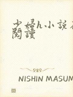 少妇h小说在线阅读