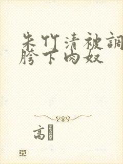 朱竹清被调教成胯下肉奴