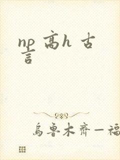 np 高h 古言