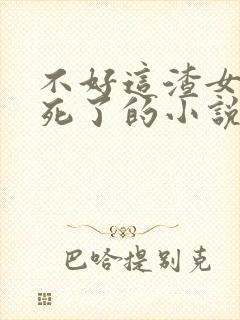 不好这渣女要虐死了的小说