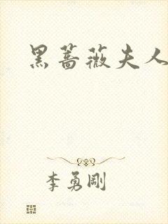 黑蔷薇夫人封面