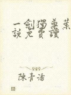 一剑独尊叶玄小说免费读封面