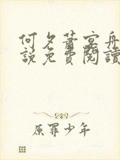 何夕萧宴舟的小说免费阅读最新章节