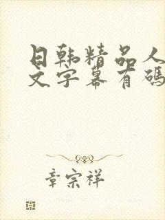 日韩精品人妻中文字幕有码