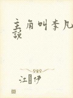 主角叫李凡的小说封面