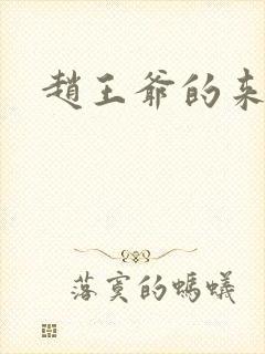 赵王爷的来历封面