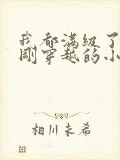 我都满级了你们刚穿越的小说封面