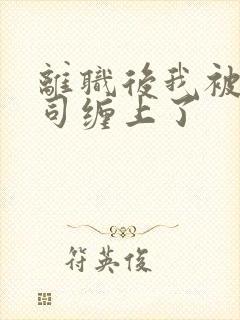 离职后我被前上司缠上了