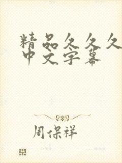 精品久久久人妻中文字幕