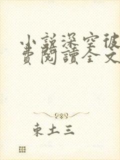 小说深空彼岸免费阅读全文