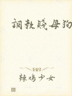 调教贱母狗羞辱