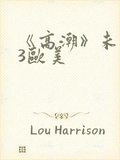 《高潮》未删减3欧美