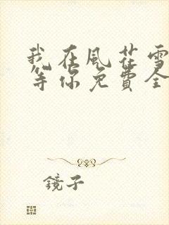 我在风花雪月中等你免费全封面