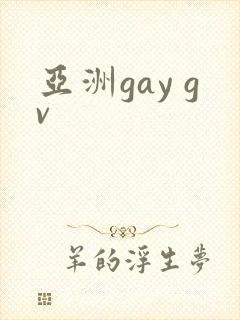 亚洲gay gv