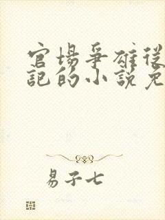 官场争雄从女书记的小说免费读