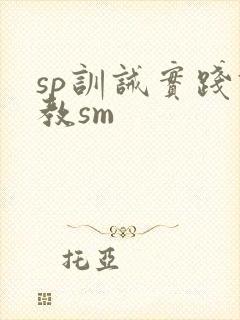 sp训诫实践调教sm封面