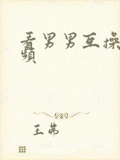 看男男互操的视频