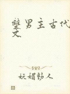 双男主古代生子文