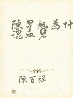 陈星旭为什么像混血儿封面