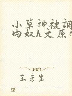 小草神被调教成肉奴h文原神