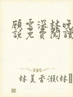 顾云深林晚晴小说免费阅读最新章节