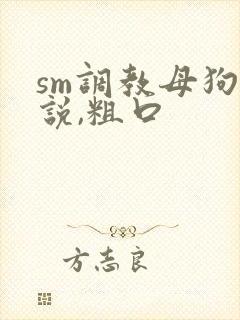 sm调教母狗小说,粗口