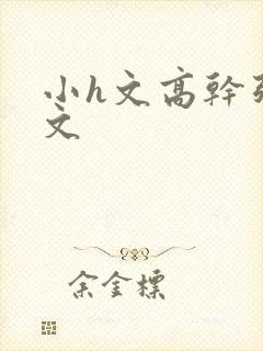 小h文高干强中文