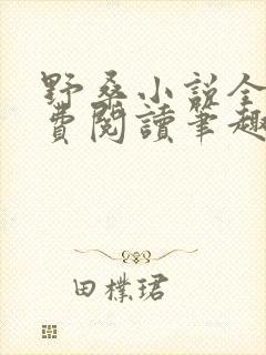 野桑小说全文免费阅读笔趣阁