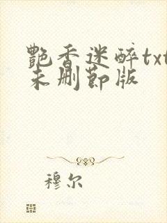 艳香迷醉txt未删节版