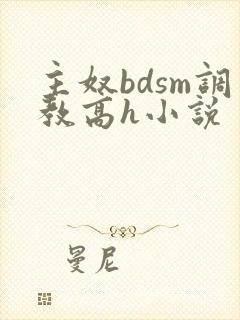 主奴bdsm调教高h小说封面