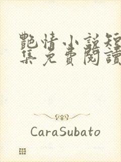 艳情小说短篇合集免费阅读