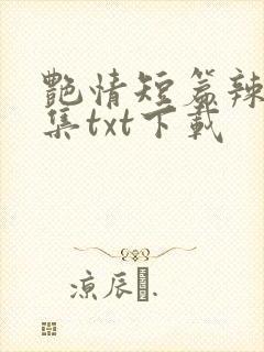 艳情短篇辣文合集txt下载