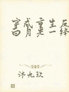 穿成重生反派的白月光一绛红